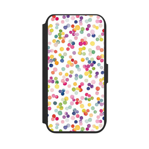 Apple iPhone SE (2022) NIVOflip Watercolour Punkte Bunt