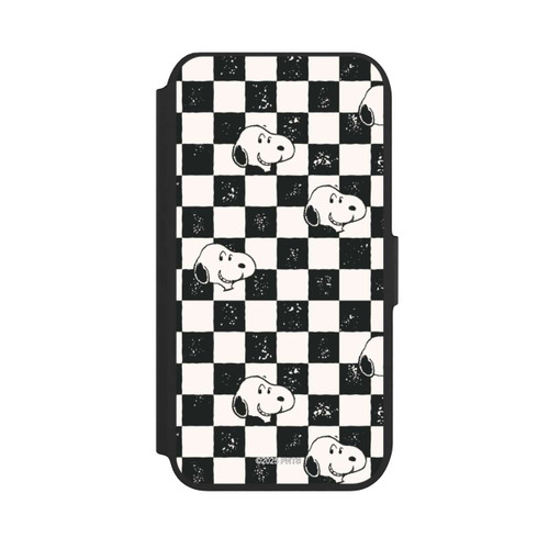 Apple iPhone SE (2022) NIVOflip Snoopy Heads Checked Pattern