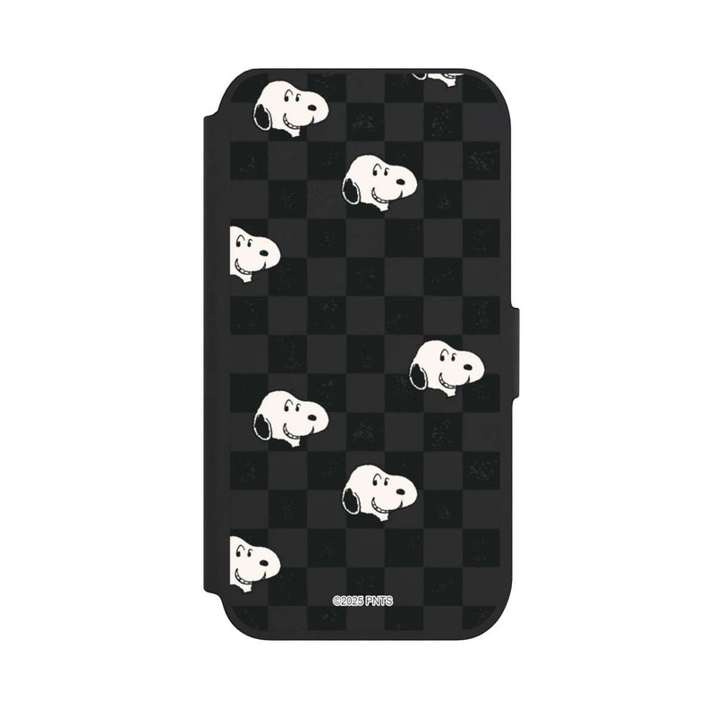 iPhone SE 2022 NIVOflip Snoopy Checked Pattern
