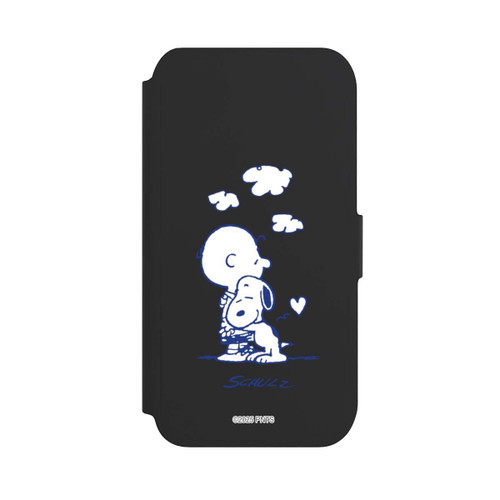 Apple iPhone SE (2022) NIVOflip Peanuts Charlie Brown Snoopy Hug Transparent