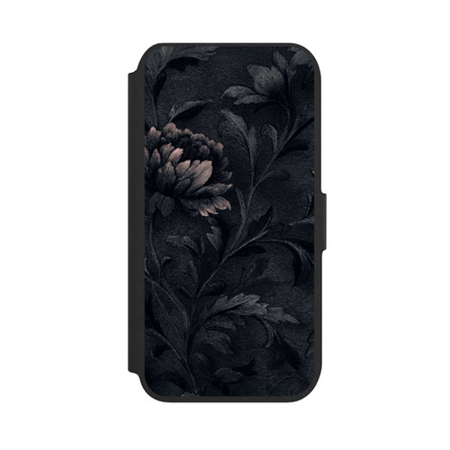 Apple iPhone SE (2022) NIVOflip Dunkles Blumenmuster Vintage