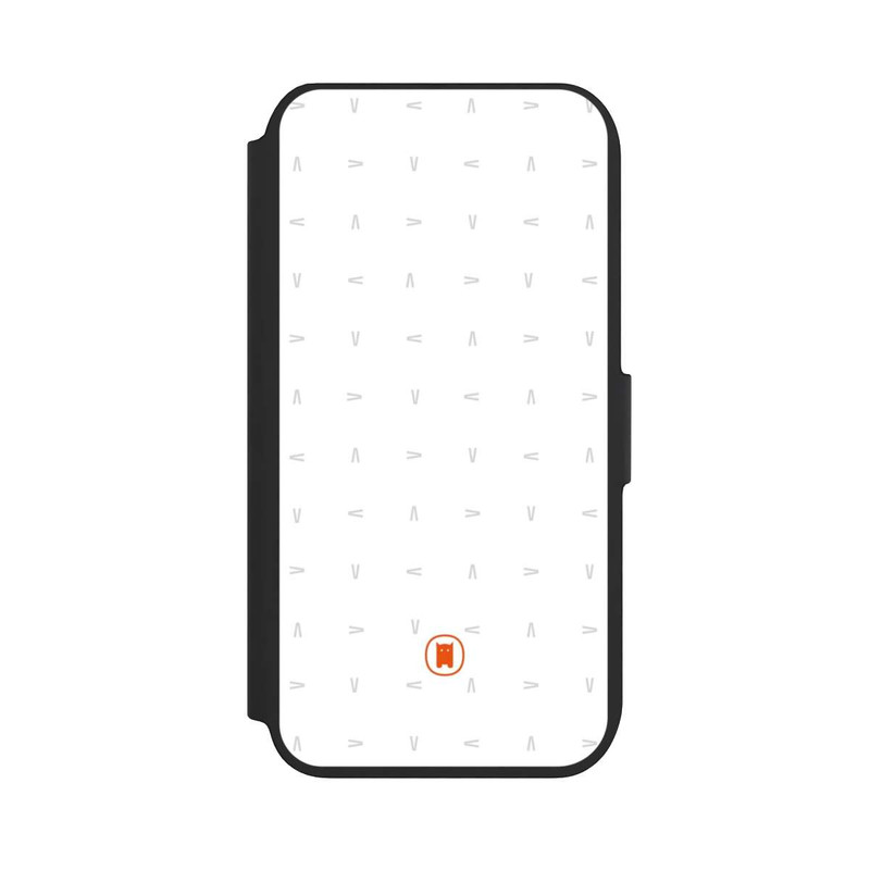 iPhone SE 2022 NIVOflip Nivocase Muster Weiss Grau