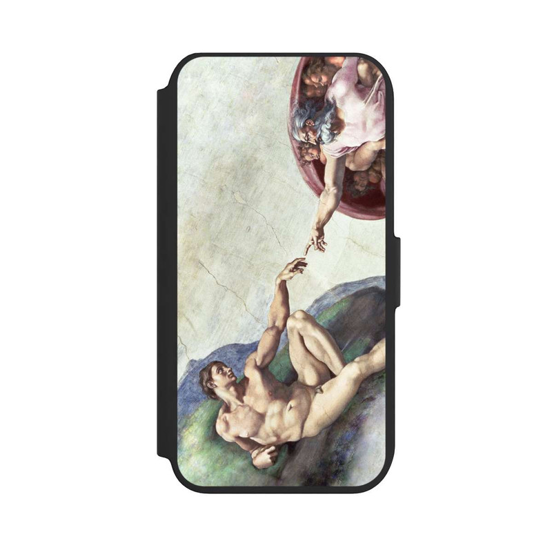 iPhone SE 2022 NIVOflip Michelangelo Buonarroti Création d'Adam