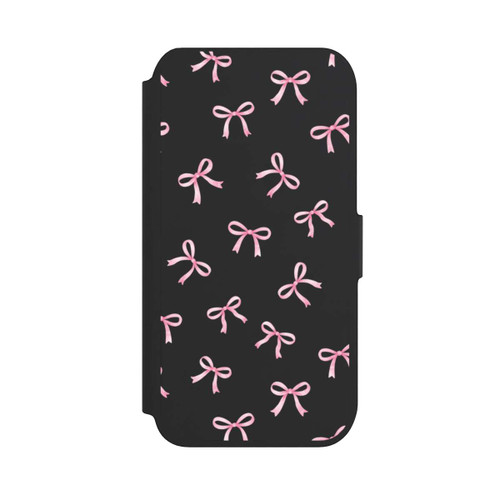 Apple iPhone SE (2022) NIVOflip Rosa Schleifen transparent mit KI