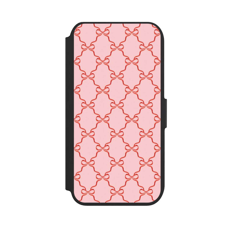 iPhone SE 2022 NIVOflip Rubans Rose Rouge