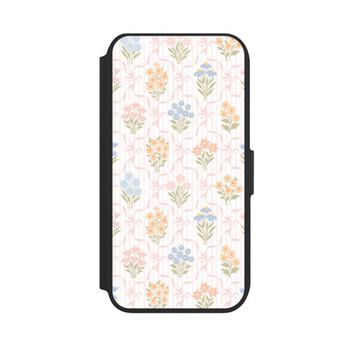 Apple iPhone SE (2022) NIVOflip Vintage Frühlingsblumenstrauß im Cottagecore Stil