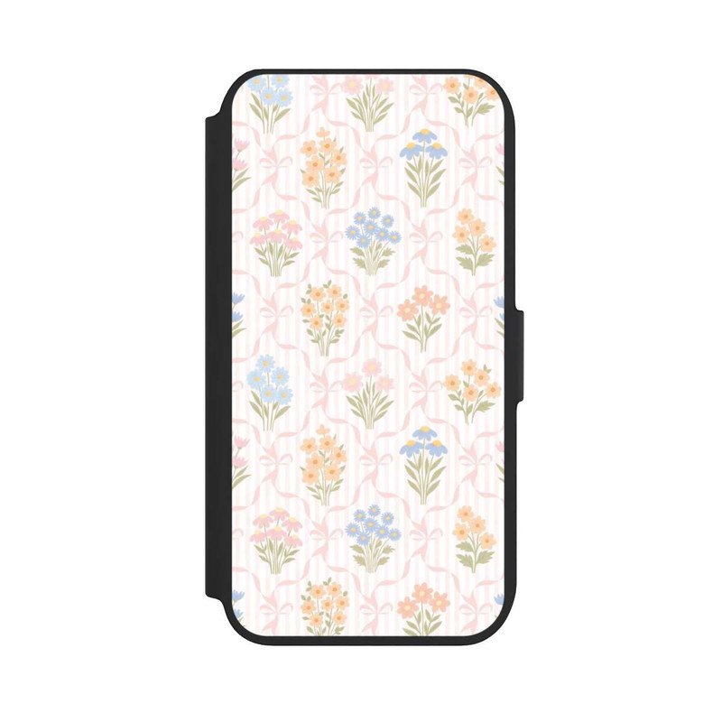 iPhone SE 2022 NIVOflip Vintage Frühlingsblumenstrauß im Cottagecore Stil