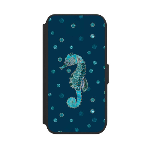 Apple iPhone SE (2022) NIVOflip Glamour Sea Horse Art