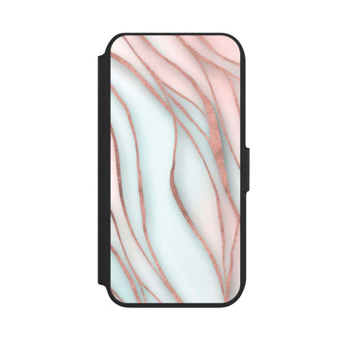 Apple iPhone SE (2022) NIVOflip Soft Waves Gold Rose Gold