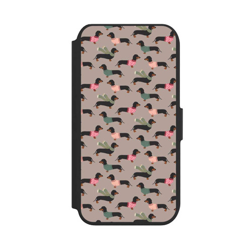 Apple iPhone SE (2022) NIVOflip Modèle Teckel Hiver