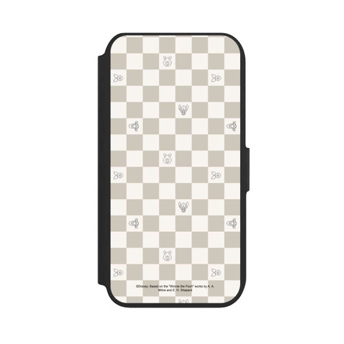 Apple iPhone SE (2022) NIVOflip Winnie Puuh Kariert Beige