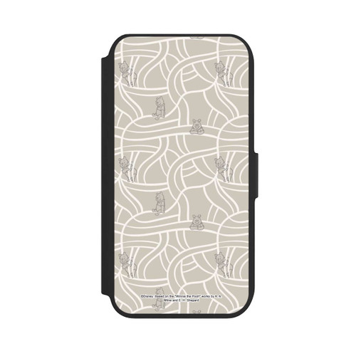 Apple iPhone SE (2022) NIVOflip Winnie the Pooh Beige Pattern