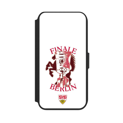 Apple iPhone SE (2022) NIVOflip VfB Stuttgart Pokalfinale 2026 weiß
