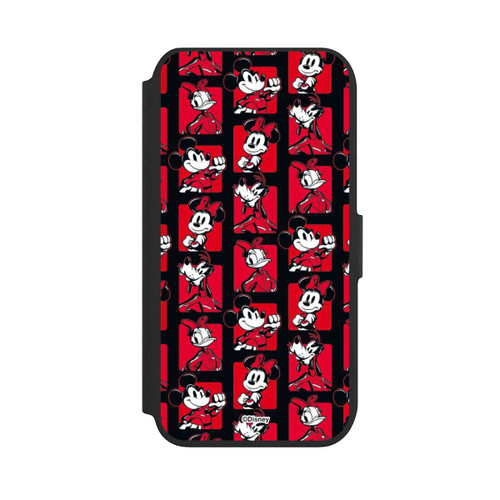 Apple iPhone SE (2022) NIVOflip Mickey Mouse Rally Pattern Red