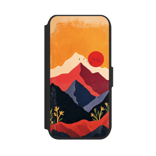 Apple iPhone SE (2022) NIVOflip Les Alpes En Rouge 