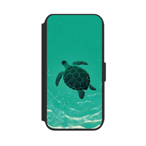 Apple iPhone SE (2022) NIVOflip Turtle in the Ocean with AI