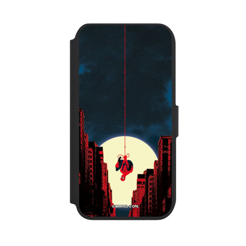 Apple iPhone SE (2022) NIVOflip Spider-Man Marvel between Skyscrapers