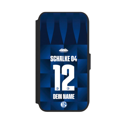Apple iPhone SE (2022) NIVOflip Schalke 04 Trikot Personalisierbar 26-27