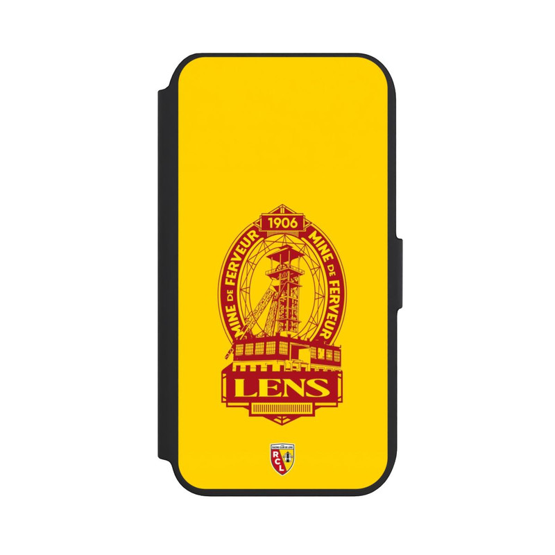 iPhone SE 2022 NIVOflip RC Lens Mine de Ferveur Emblem rot