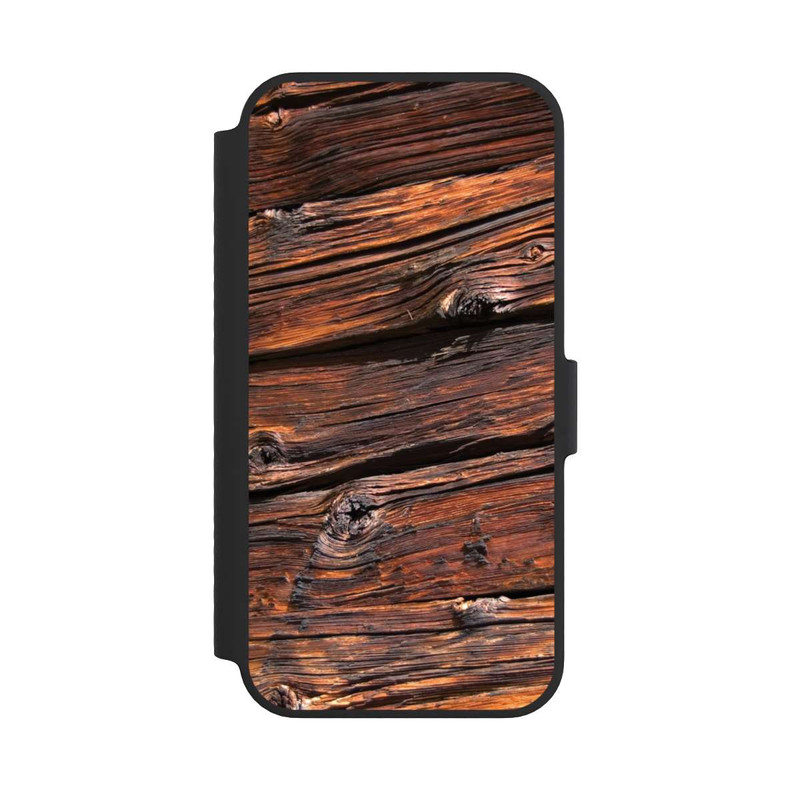 iPhone 14 NIVOflip Verwitterte Holzplanken
