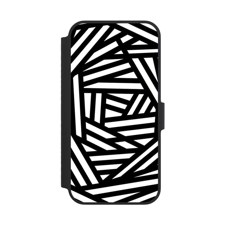 iPhone 14 NIVOflip Einfach schwarz und weiß1