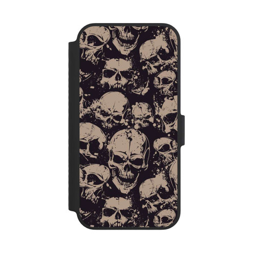 Apple iPhone 14 NIVOflip Crânes d'Halloween