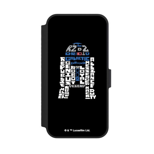 Apple iPhone 14 NIVOflip R2-D2 Typo Grafisch