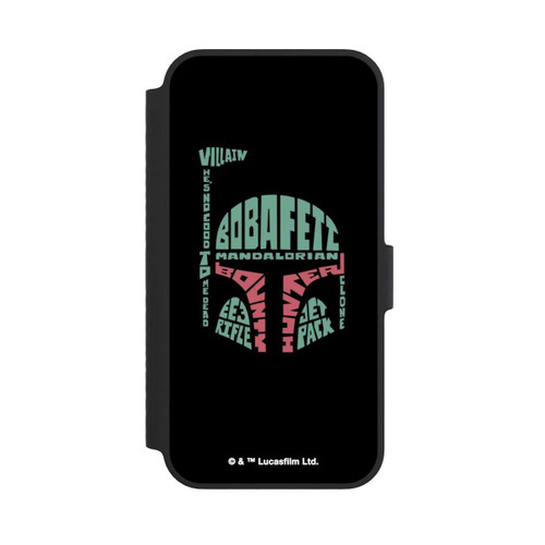 Apple iPhone 14 NIVOflip Boba Fett Typo Grafisch