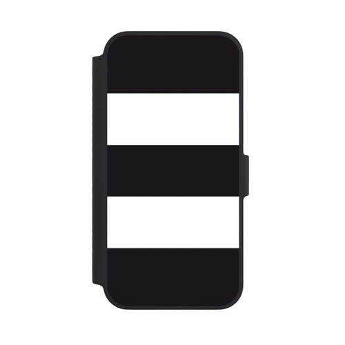 Apple iPhone 14 NIVOflip Stripes - Black &amp; White