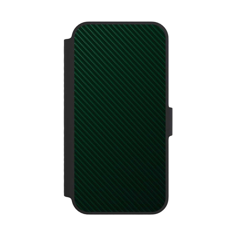 iPhone 14 NIVOflip British Racing Green Carbon