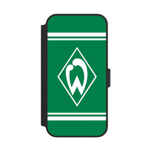 Apple iPhone 14 NIVOflip Werder Stripes Green