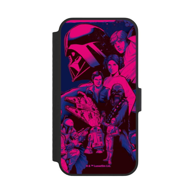 iPhone 14 NIVOflip Personnages StarWars - Ultraviolet