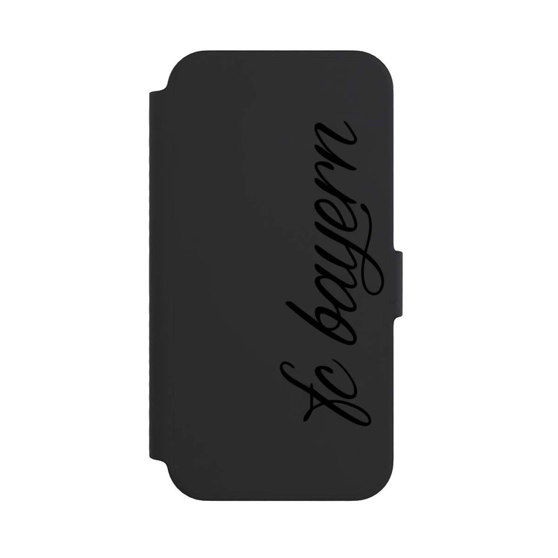 iPhone 14 NIVOflip Schwarzes FCB Girlmotiv - ohne Hintergrund