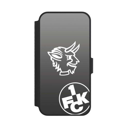 Apple iPhone 14 NIVOflip Teufelskopf FCK auf Schwarz