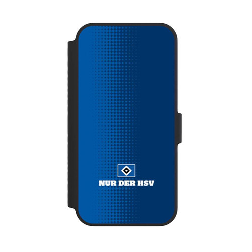 Apple iPhone 14 NIVOflip Nur der HSV - Rautenraster Blau