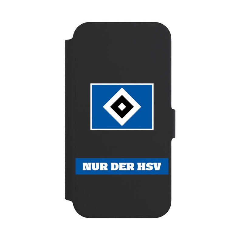 iPhone 14 NIVOflip Nur der HSV Blau - ohne Hintergrund