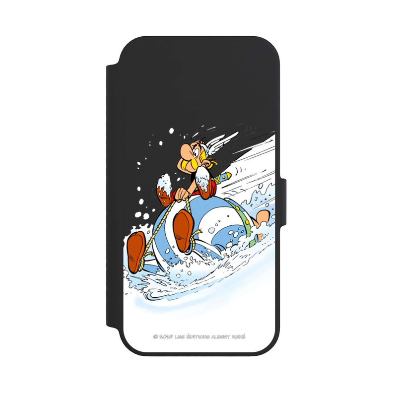 iPhone 14 NIVOflip Astérix & Obélix Luge Transparent