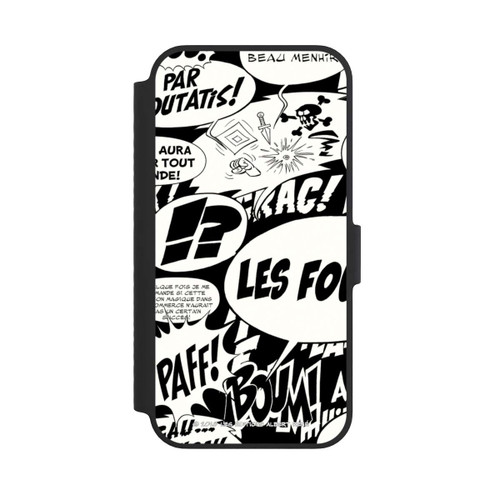 Apple iPhone 14 NIVOflip Bulles BD Astérix Noir