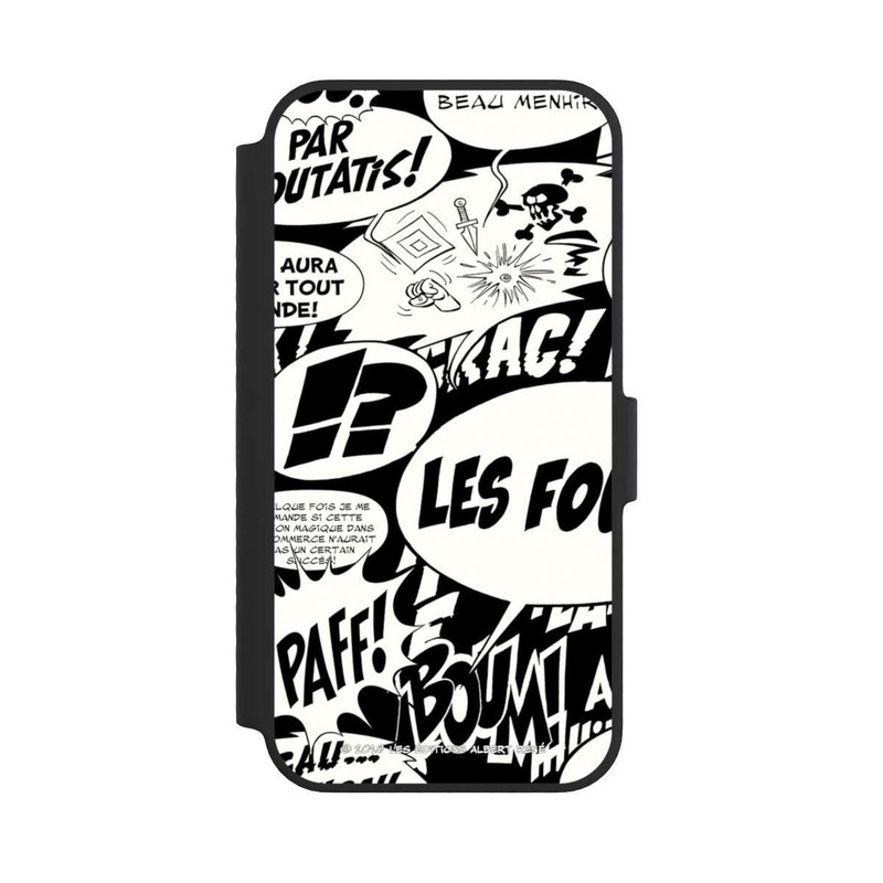 iPhone 14 NIVOflip Bulles BD Astérix Noir