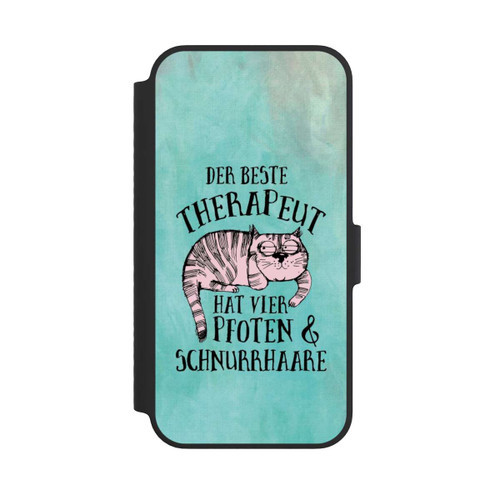 Apple iPhone 14 NIVOflip Katze Therapeut