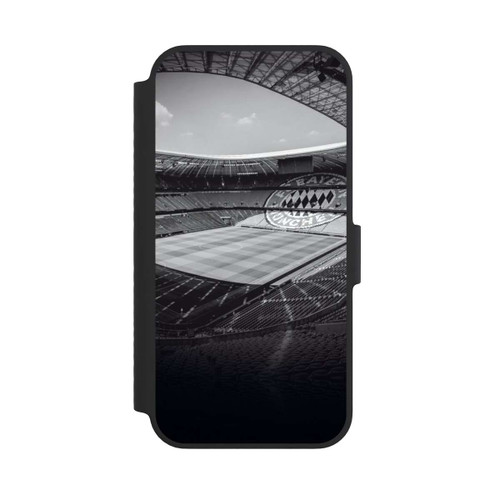 Apple iPhone 14 NIVOflip Stadion FC Bayern - Black White