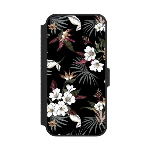 Apple iPhone 14 NIVOflip Flowers Black
