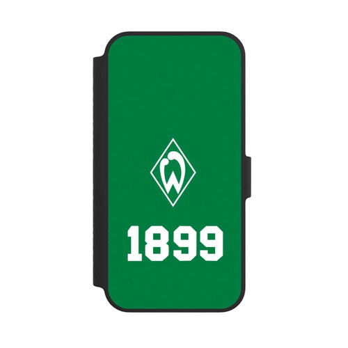 Apple iPhone 14 NIVOflip 1899 Grün-Weiß Lebenslang Grün - Werder Bremen
