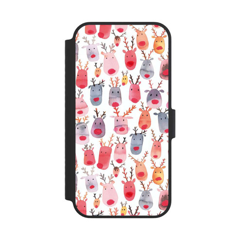 Apple iPhone 14 NIVOflip  Niedliches Rentieraquarell