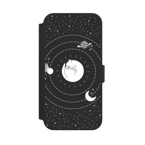 Apple iPhone 14 NIVOflip Katze und Mond