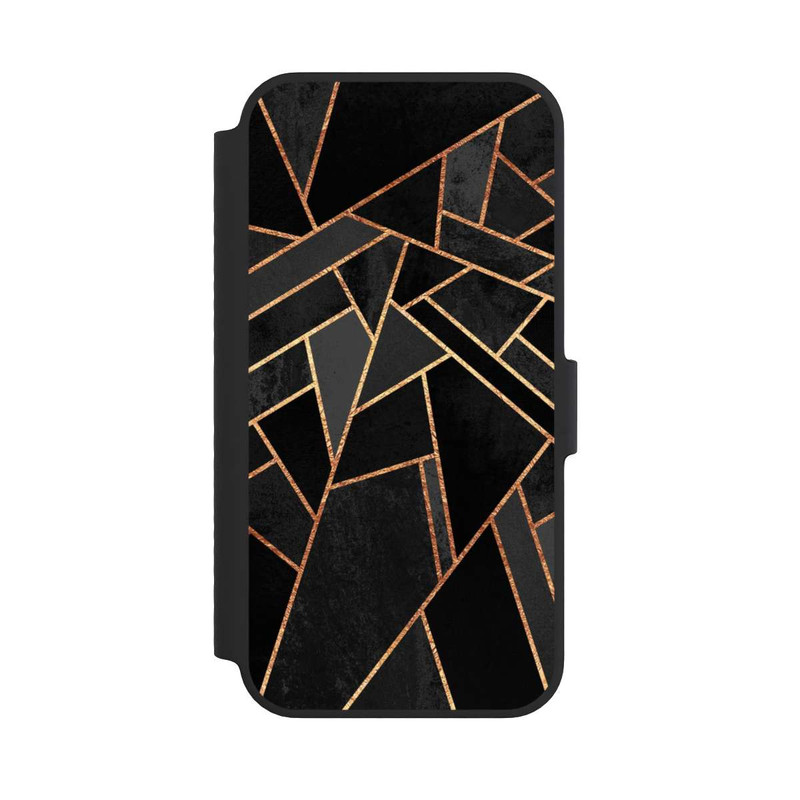 iPhone 14 NIVOflip Impression Or Nuit Noire