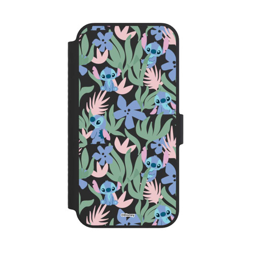 Apple iPhone 14 NIVOflip Floral Pattern Stitch Transparent