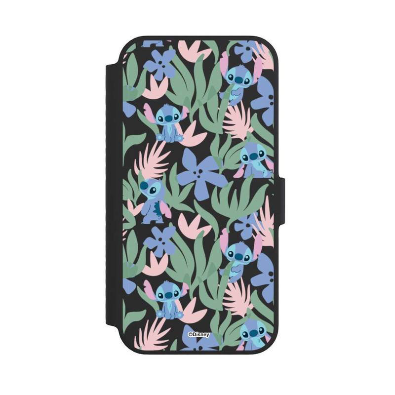 iPhone 14 NIVOflip Floral Pattern Stitch Transparent