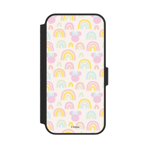 Apple iPhone 14 NIVOflip Minnie Regenbogen Muster