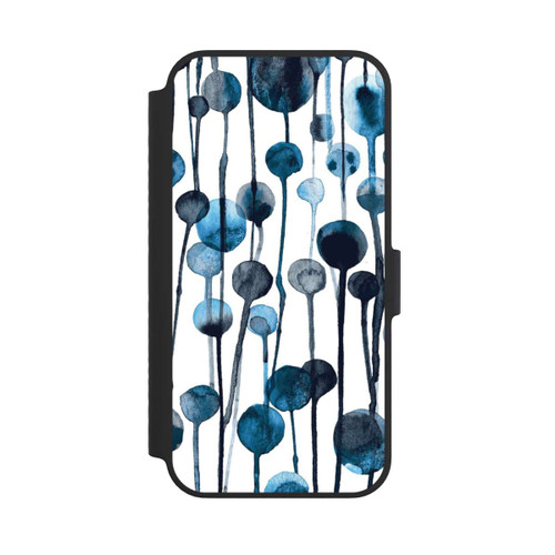 Apple iPhone 14 NIVOflip Dripping Dots Blue